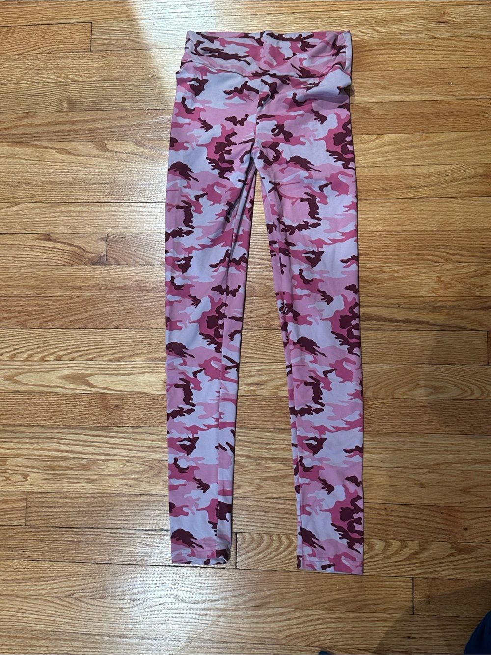 Celestial Bodiez Pink Camo High-Waist Leggings